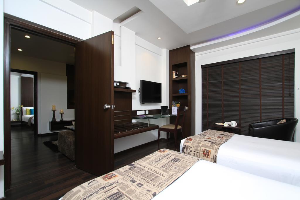 Melange Astris Aparthotel Bengaluru Kültér fotó